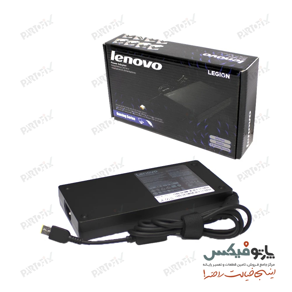 شارژر اورجینال لپ تاپ لنوو 20 ولت 11.5 آمپر کانکتور USB