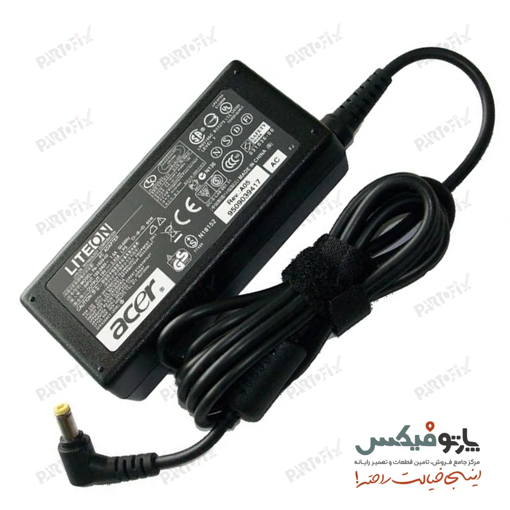 شارژر لپ تاپ ایسر 19 ولت 1.58 آمپر 1.7 * 5.5