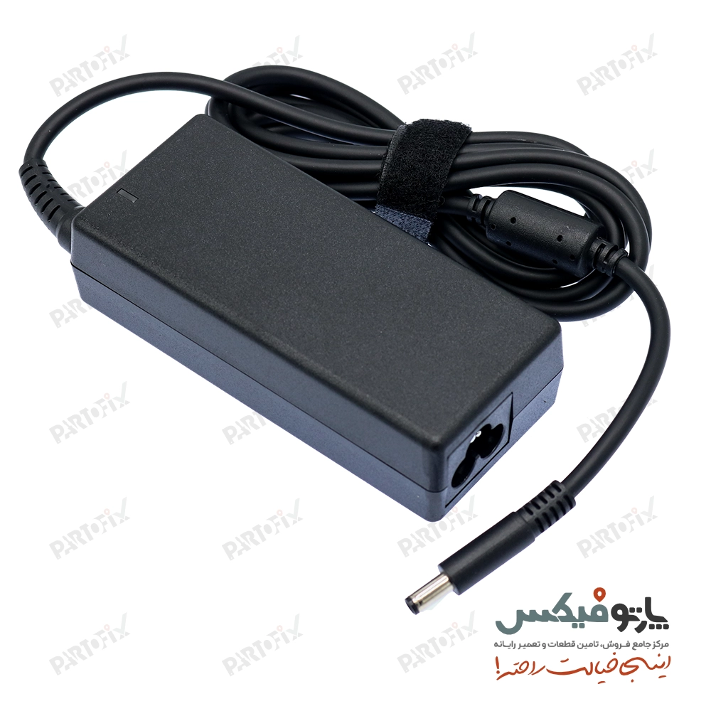 شارژر لپ تاپ دل 19.5 ولت 3.34 آمپر کانکتور 4.5x3.0