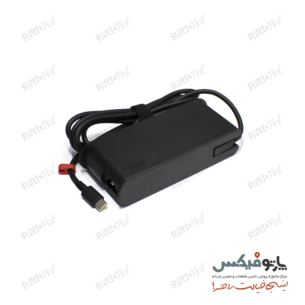 شارژر اورجینال لپ تاپ لنوو 20 ولت 4.75 آمپر کانکتور TYPE-C
