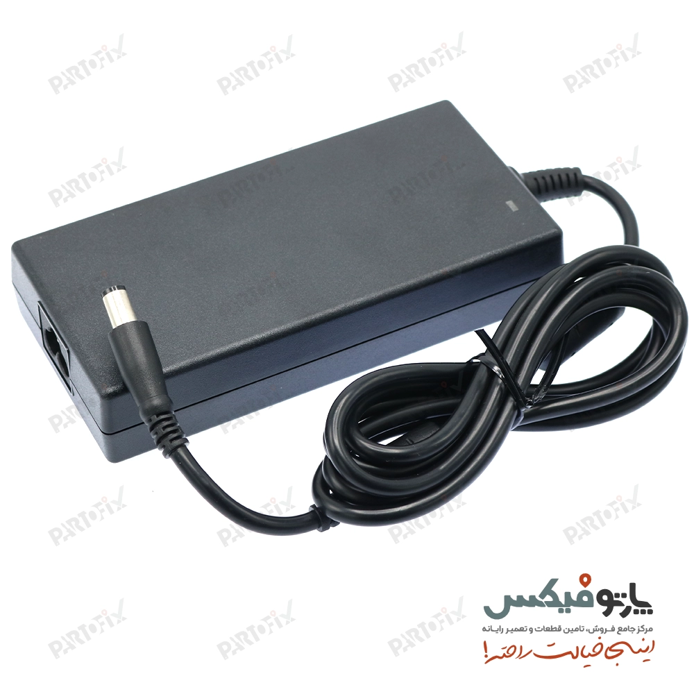 شارژر اورجینال لپ تاپ دل 19.5 ولت 9.23 آمپر کانکتور 7.4x5.0 اسلیم