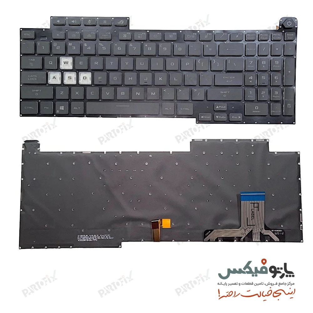 کیبورد لپ تاپ ایسوس ROG G713 / G733