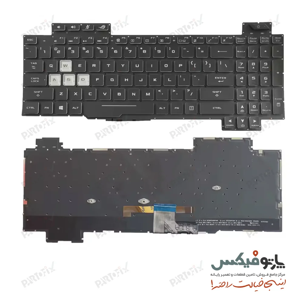 کیبورد لپ تاپ ایسوس GL704