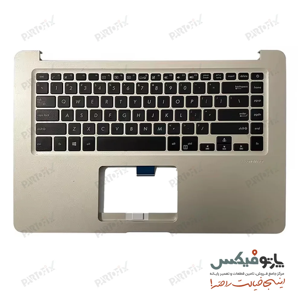 قاب و کیبورد (C+K) لپ تاپ ایسوس N580/ X580