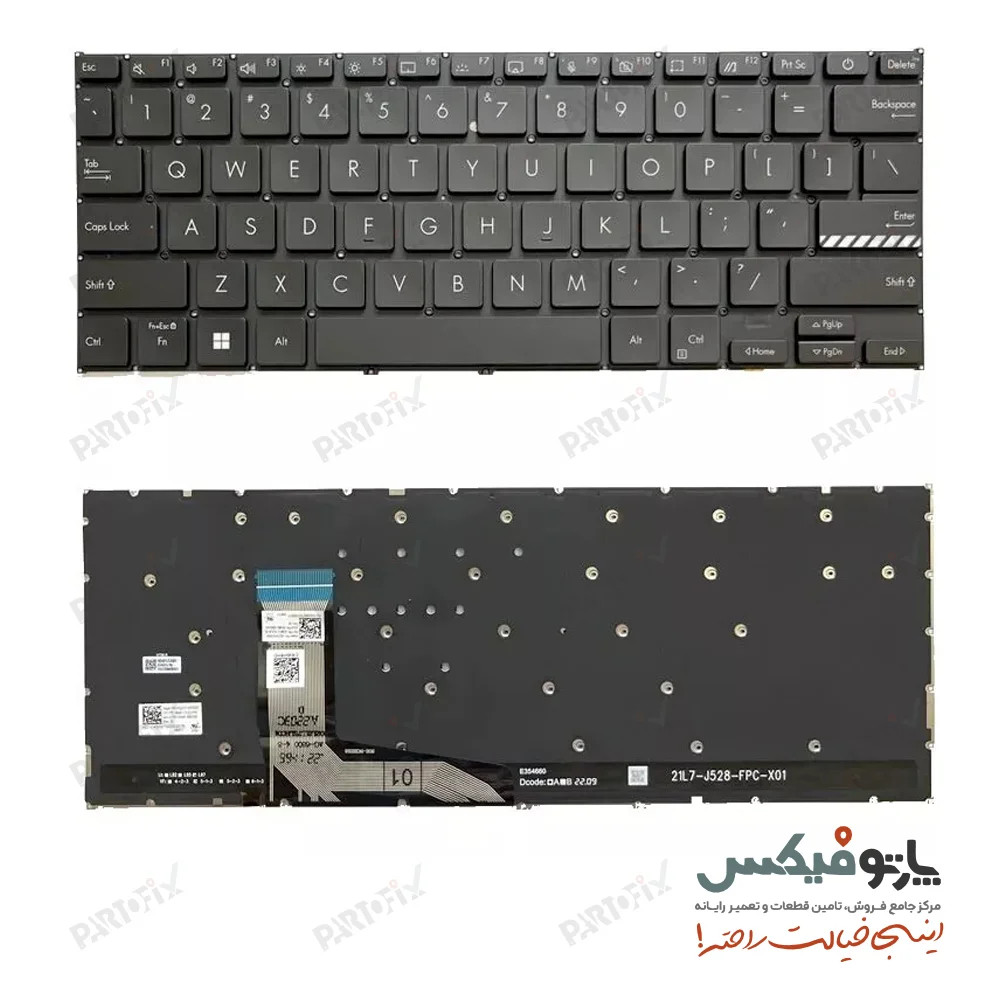 کیبورد لپ تاپ ایسوس X1402