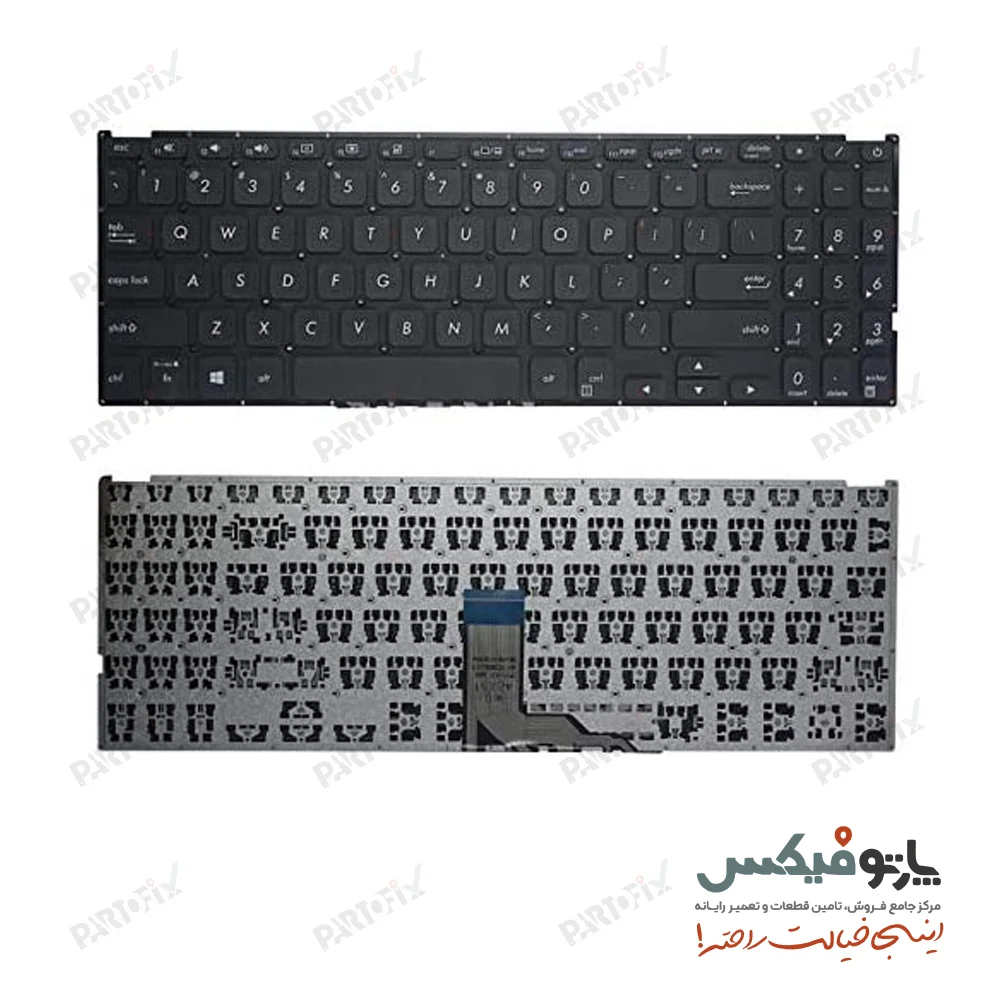 کیبورد لپ تاپ ایسوس X512 مشکی