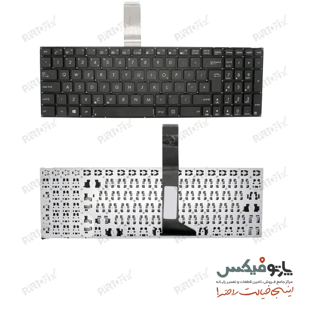 کیبورد لپ تاپ ایسوس X550 - اینتر بزرگ