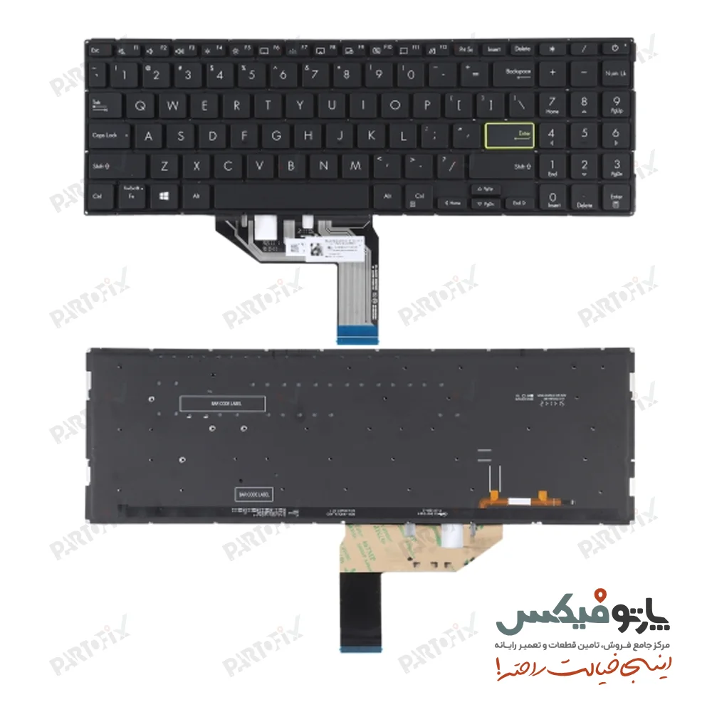 کیبورد لپ تاپ ایسوس K513 X513 S513 F513
