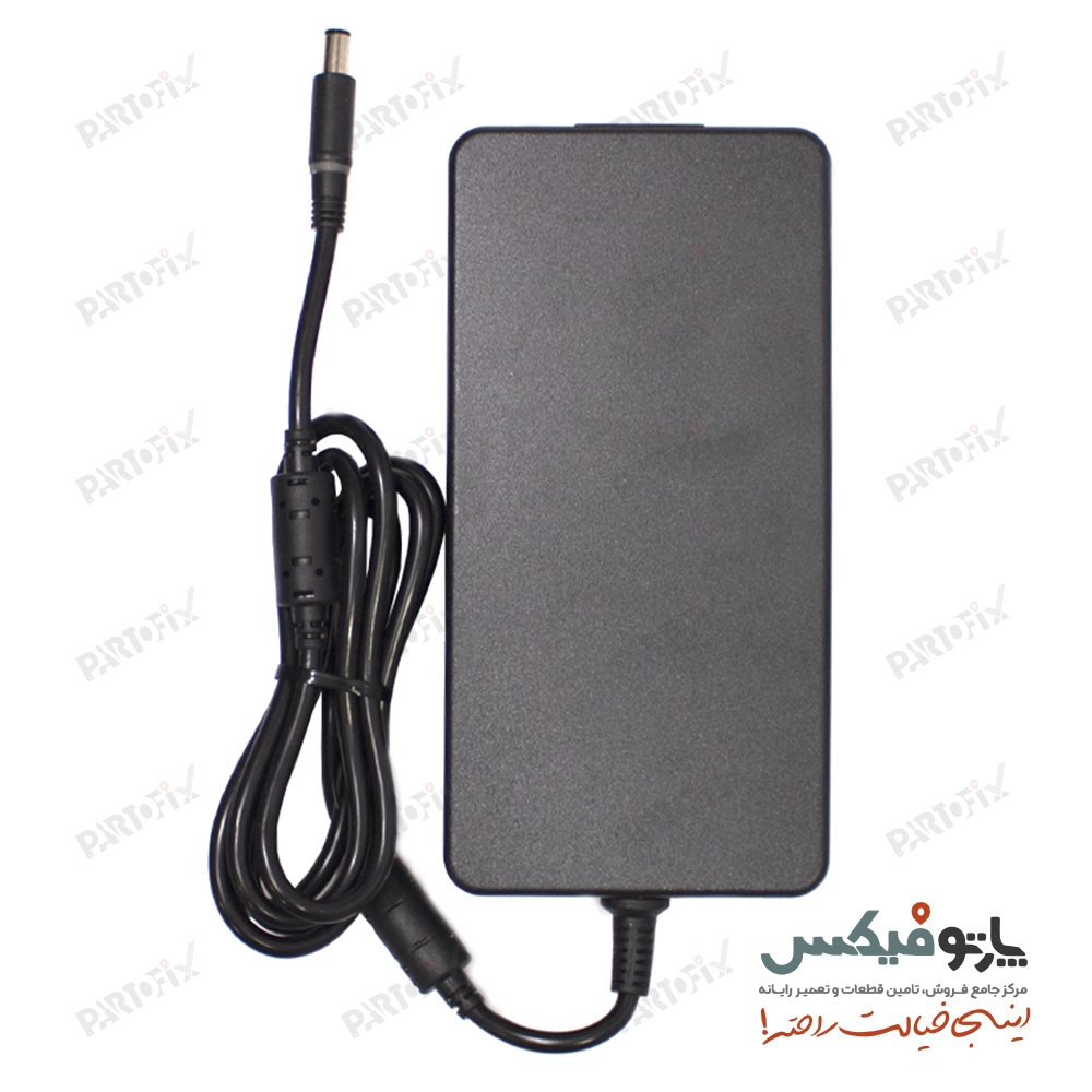 شارژر اورجینال لپ تاپ دل 19.5 ولت 12.3 آمپر کانکتور 5.0 * 7.4