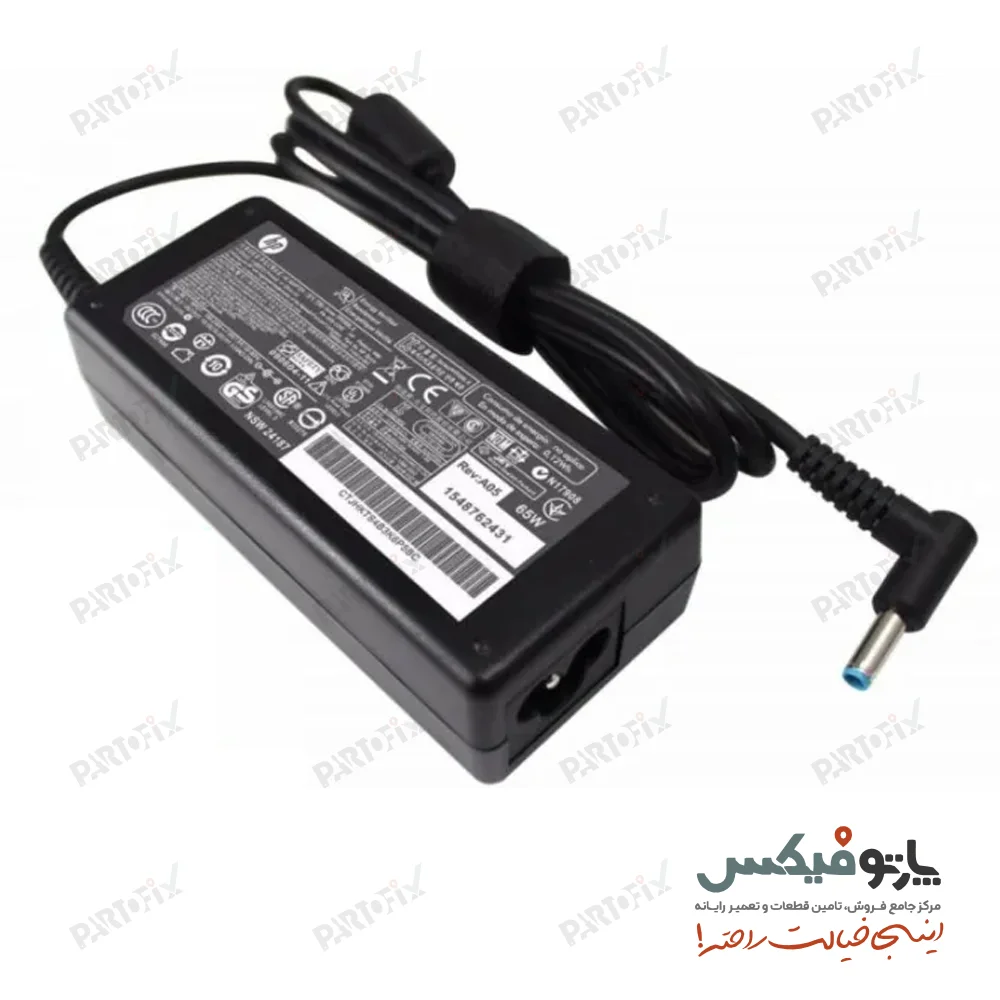 شارژر لپ تاپ اچ پی 19.5 ولت 3.33 آمپر کانکتور 4.5x3.0