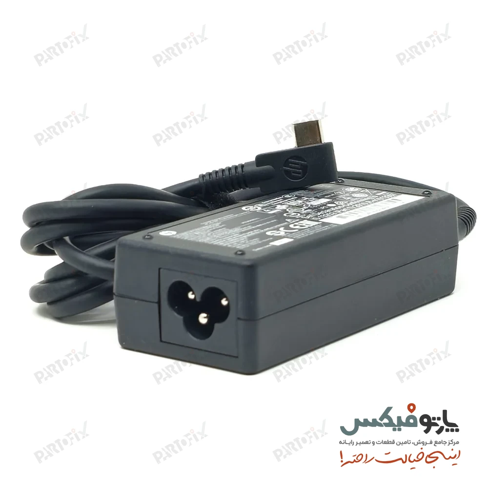 شارژر اورجینال لپ تاپ اچ پی 15 ولت 3 آمپر 45 وات TYPE-C