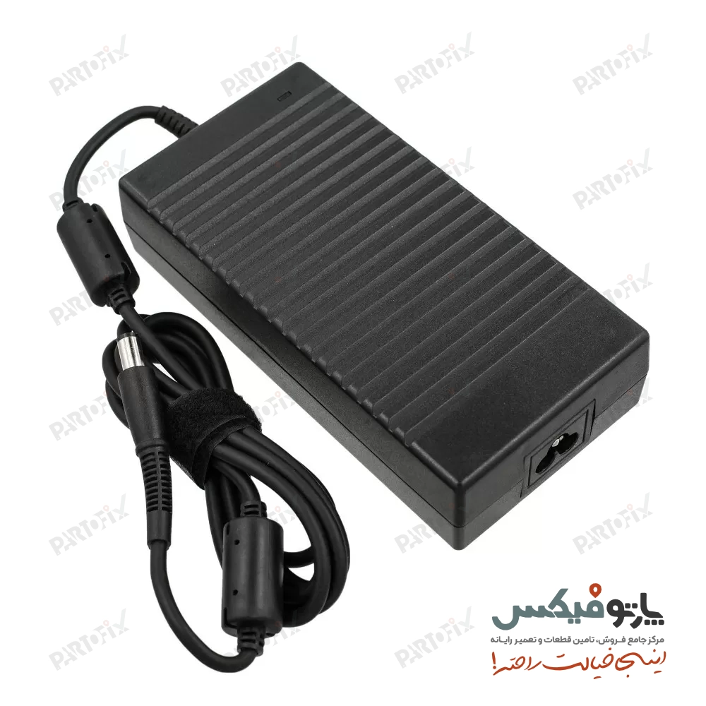 شارژر اورجینال لپ تاپ اچ پی 19.5 ولت 9.5 آمپر کانکتور 5.0 * 7.4