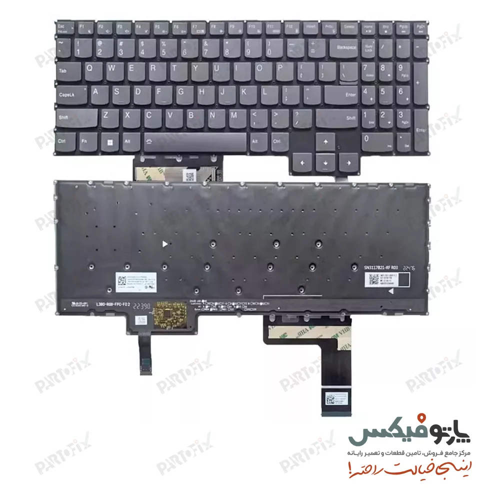 کیبورد لپ‌تاپ لنوو Legion LOQ 15 Y7000P