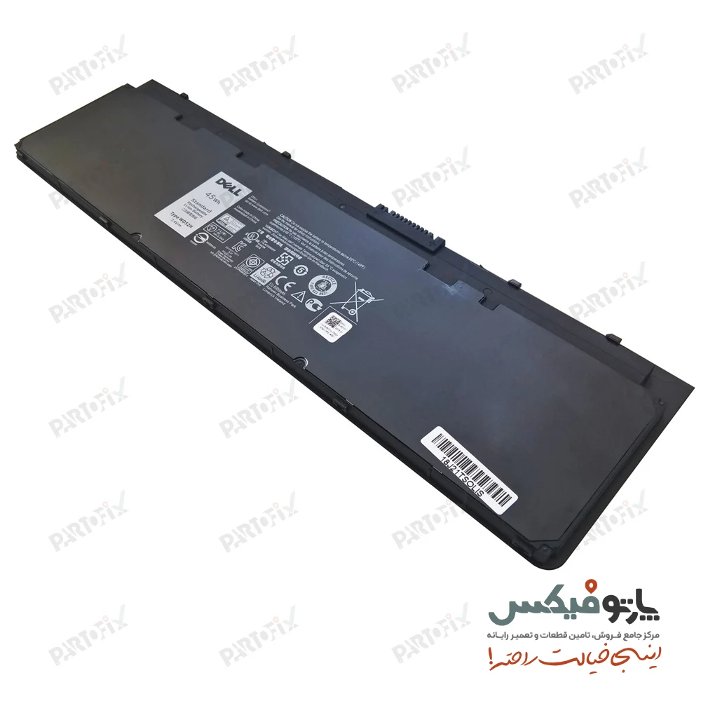 باتری اورجینال لپ تاپ دل Latitude E7240 پارت نامبر WD52H