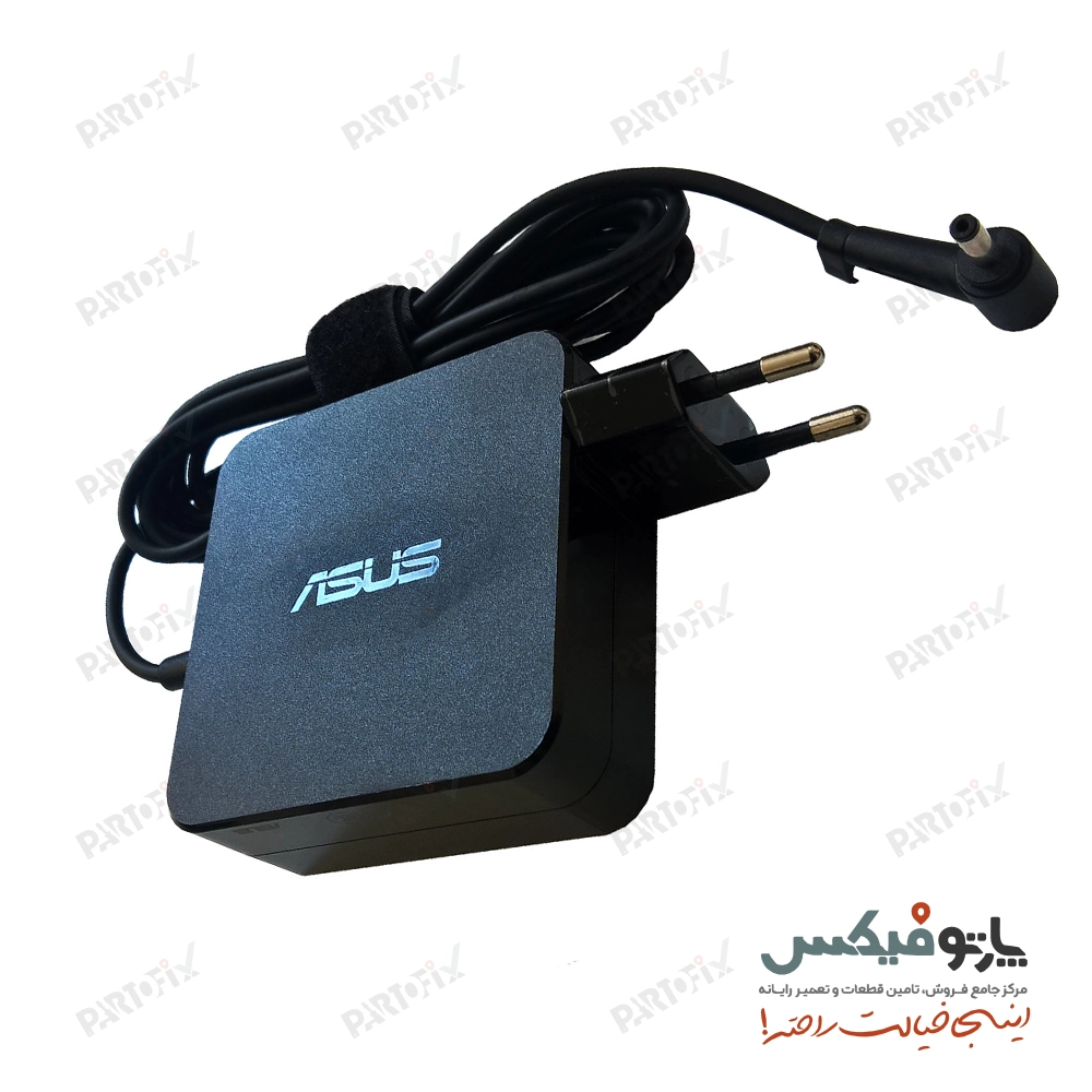 شارژر اورجینال لپ تاپ ایسوس 19 ولت 3.42 آمپر کانکتور 1.35 * 4.0