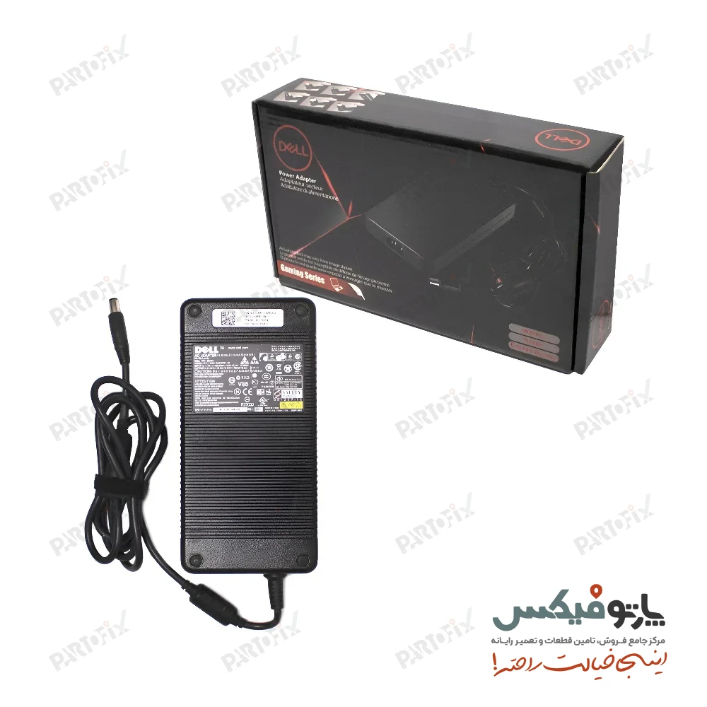 شارژر اورجینال لپ تاپ دل 19.5 ولت 10.8 آمپر کانکتور 5.0 * 7.4