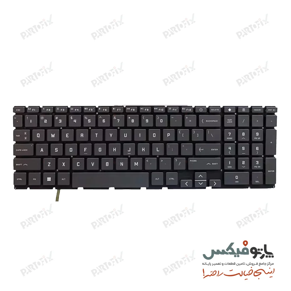 کیبورد لپ تاپ اچ پی VICTUS 1093DX 15-FA
