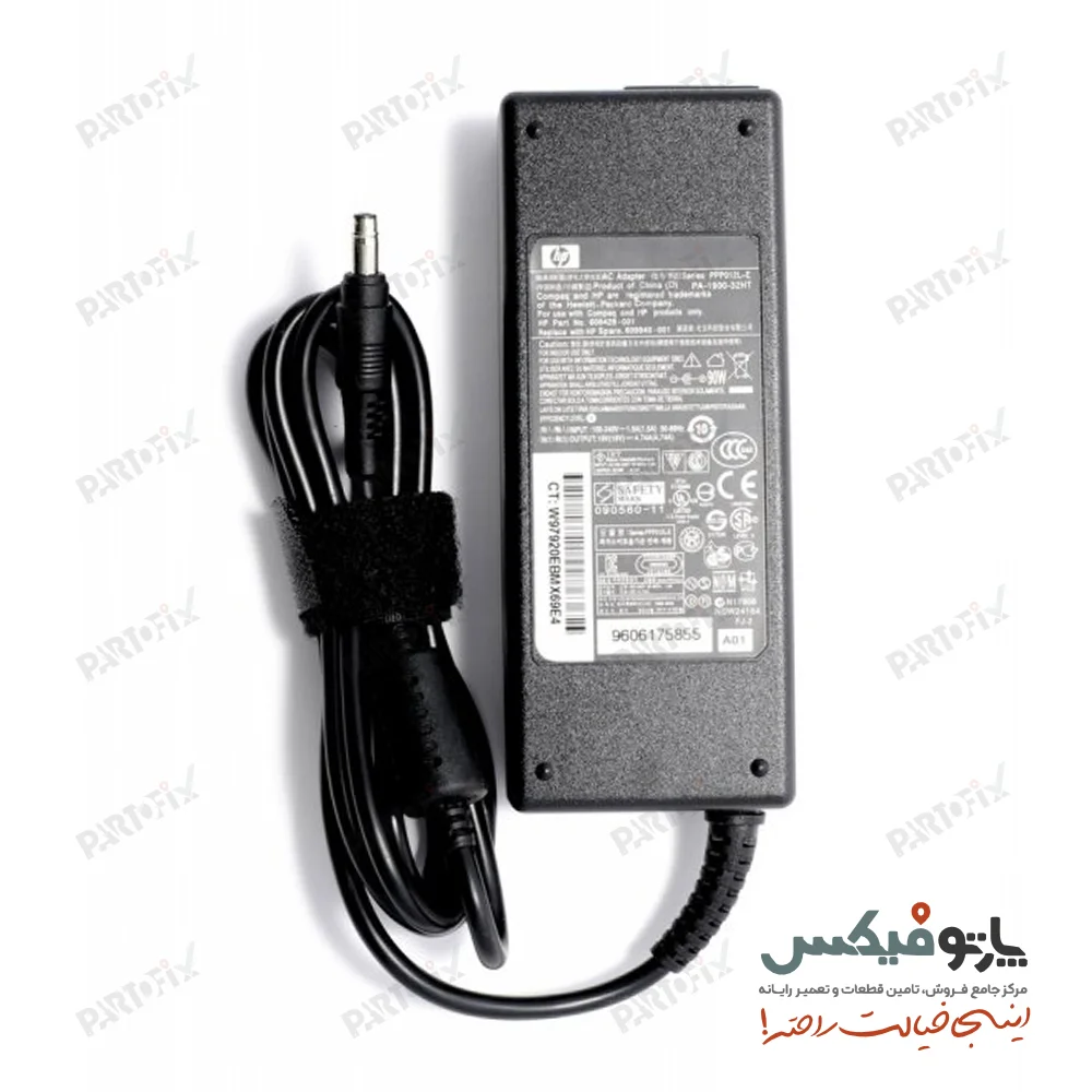 شارژر لپ تاپ اچ پی 19 ولت 4.74 آمپر کانکتور 1.7*4.8