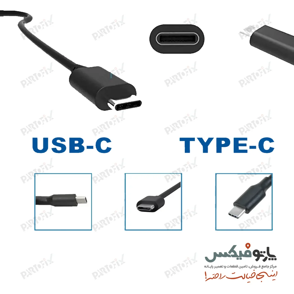 شارژر اورجینال لپ تاپ اچ پی 20 ولت 3.25 آمپر 65 وات کانکتور TYPE-C